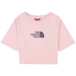tekstylia Damskie T-shirty i Koszulki polo The North Face GHYÈ_ BNHGG SS CROPPED GRAPHIC TEE Różowy