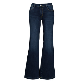 tekstylia Damskie Jeans flare / rozszerzane  Le Temps des Cerises PULP HIGH FLARE Blue