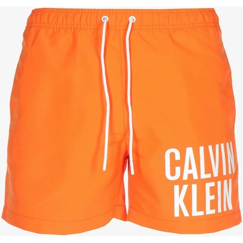 tekstylia Męskie Szorty i Bermudy Calvin Klein Jeans KM0KM00701 Pomarańczowy