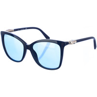 Zegarki & Biżuteria  Damskie okulary przeciwsłoneczne Swarovski SK0227S-90V Niebieski