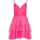 tekstylia Damskie Sukienki krótkie Liu Jo IA0121 T9608 | Abito Różowy