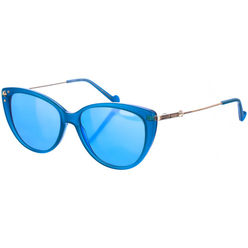 Zegarki & Biżuteria  Damskie okulary przeciwsłoneczne Liu Jo LJ726S-429 Niebieski