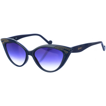 Zegarki & Biżuteria  Damskie okulary przeciwsłoneczne Liu Jo LJ743S-424 Niebieski