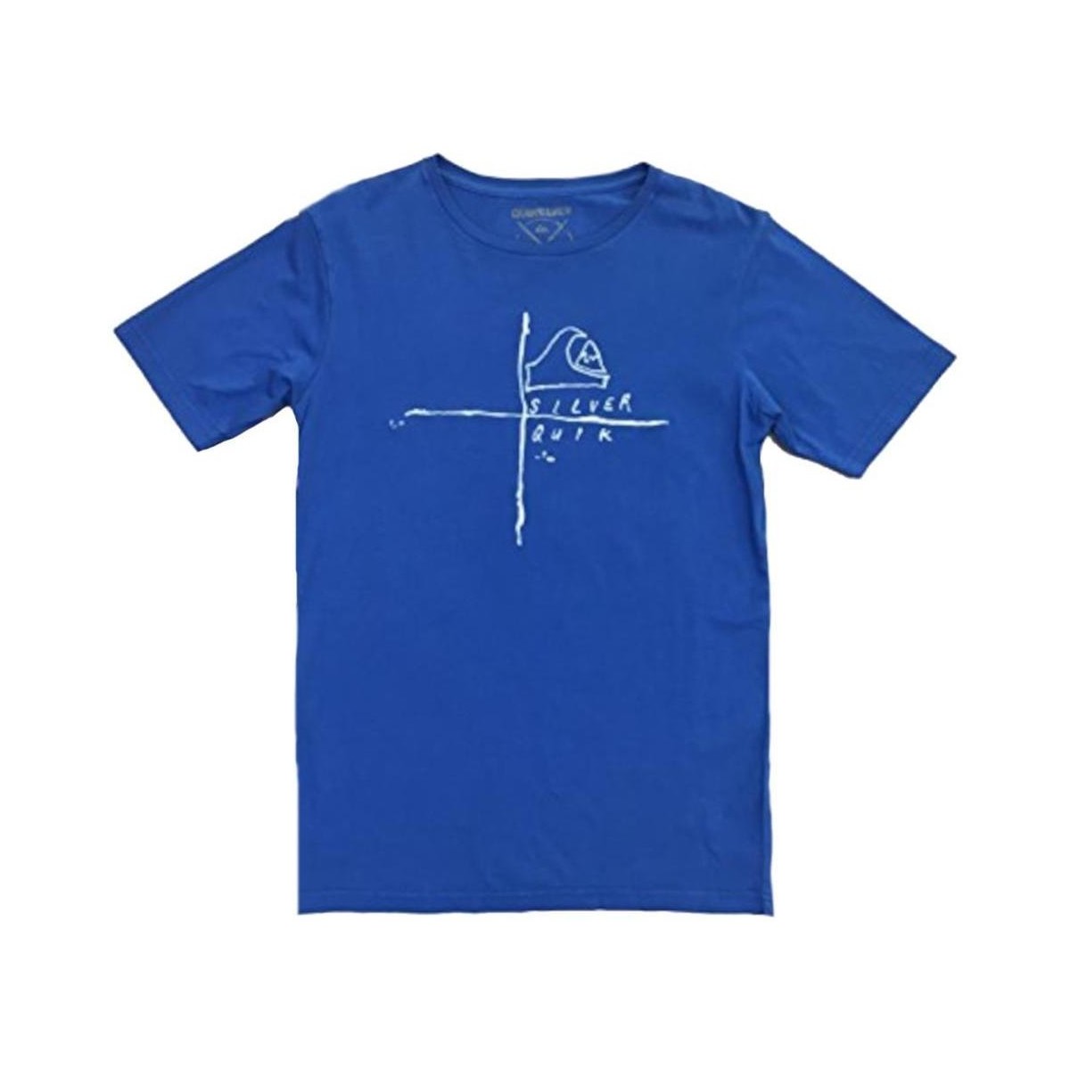 tekstylia Chłopiec T-shirty z krótkim rękawem Quiksilver  Niebieski