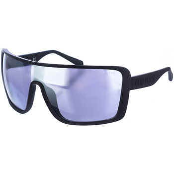 Zegarki & Biżuteria  Damskie okulary przeciwsłoneczne Guess Sunglasses GU00022S-02C Czarny