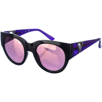 Zegarki & Biżuteria  Damskie okulary przeciwsłoneczne Guess Sunglasses GU7496S-01Z Fioletowy