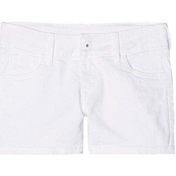 tekstylia Dziewczynka Szorty i Bermudy Pepe jeans  Biały