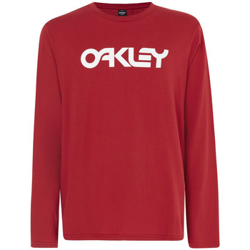 tekstylia T-shirty z długim rękawem Oakley T-shirt manches longues  Mark II Czerwony