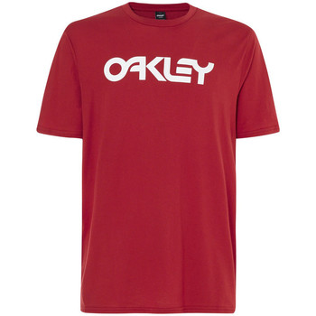 tekstylia T-shirty z krótkim rękawem Oakley T-shirt  Mark II Czerwony