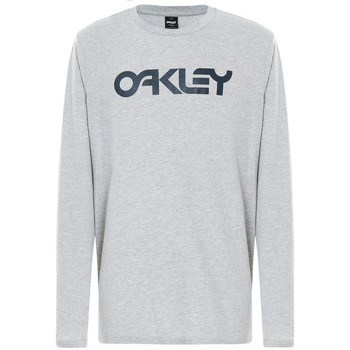 tekstylia T-shirty z długim rękawem Oakley T-shirt  Mark II Granite Heather Biały