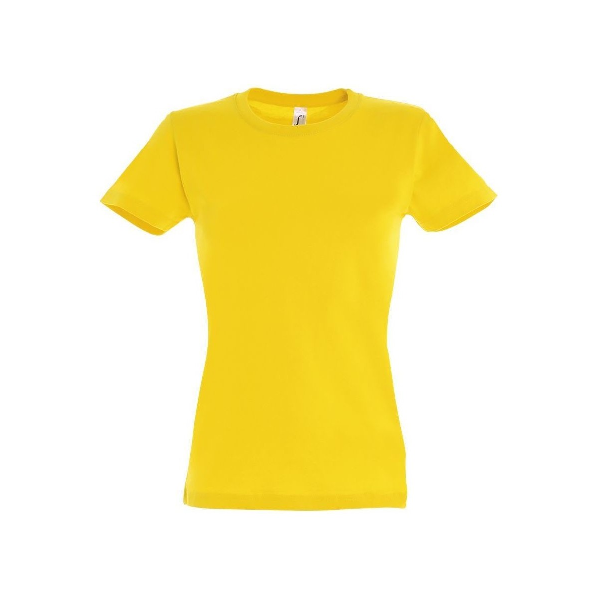 tekstylia Damskie T-shirty z krótkim rękawem Sols IMPERIAL WOMEN - CAMISETA MUJER Żółty
