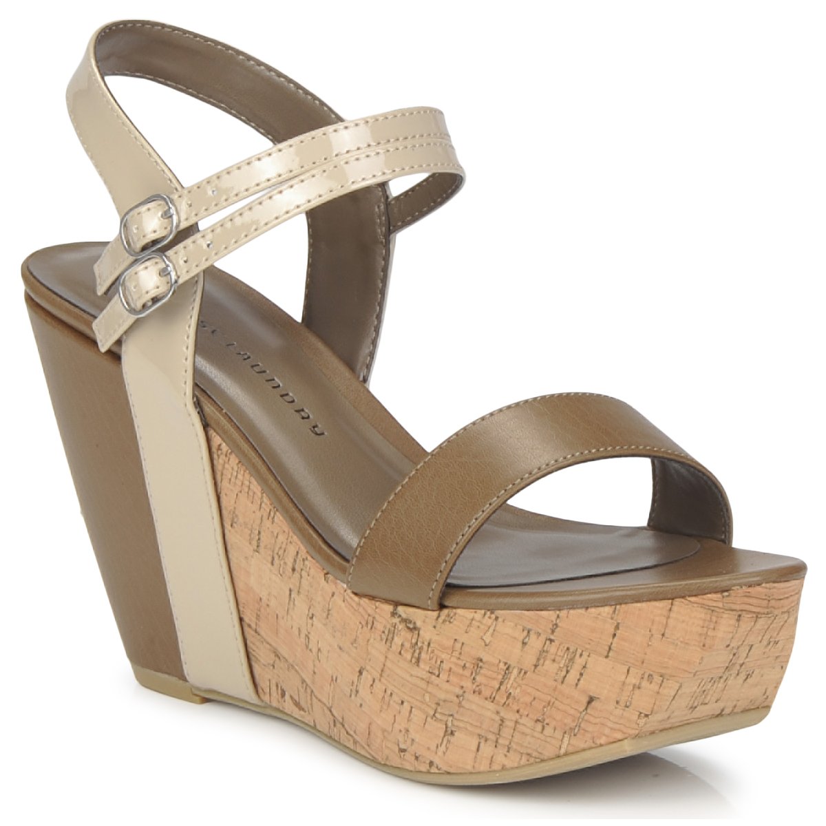 Buty Damskie Sandały Chinese Laundry GO GETTER Taupe / Dk / Beżowy