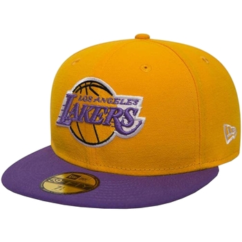 Dodatki Męskie Czapki z daszkiem New-Era Los Angeles Lakers NBA Basic Cap Żółty