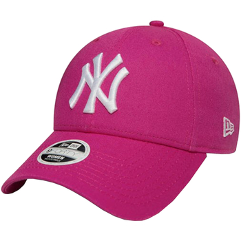 Dodatki Damskie Czapki z daszkiem New-Era 9FORTY Fashion New York Yankees MLB Cap Różowy