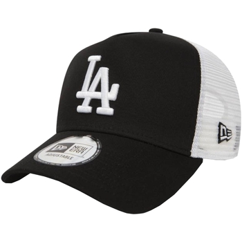 Dodatki Damskie Czapki z daszkiem New-Era Los Angeles Dodgers MLB Clean Cap Czarny