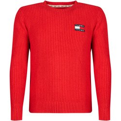 tekstylia Męskie Swetry Tommy Hilfiger DM0DM07418 Czerwony