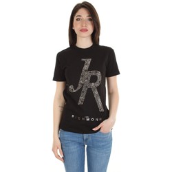 tekstylia Damskie T-shirty z krótkim rękawem John Richmond RWP22177TS Czarny