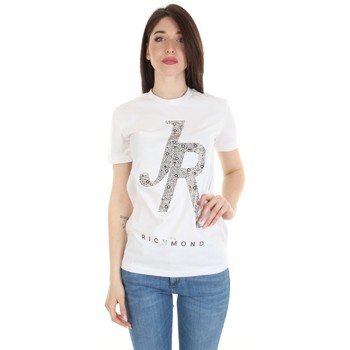 tekstylia Damskie T-shirty z krótkim rękawem John Richmond RWP22177TS Biały