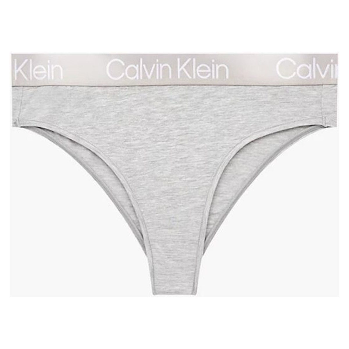 Bielizna Damskie Slipy Calvin Klein Jeans 000QF6718E Szary