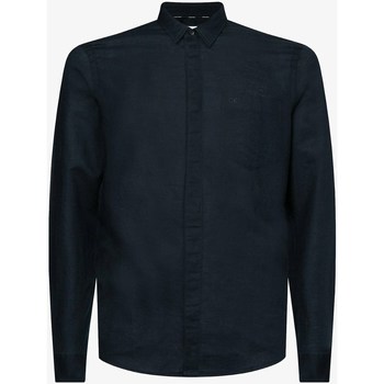 tekstylia Męskie Koszule z długim rękawem Calvin Klein Jeans K10K108664 Czarny