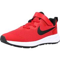Buty Chłopiec Trampki niskie Nike REVOLUTION 6 Czerwony