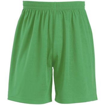 tekstylia Dziecko Krótkie spodnie Sols SAN SIRO KIDS 2 - PANTALONES INFANTIL DEPORTE Zielony