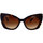 Zegarki & Biżuteria  okulary przeciwsłoneczne D&G Occhiali da Sole Dolce&Gabbana DG4405 502/13 Brązowy