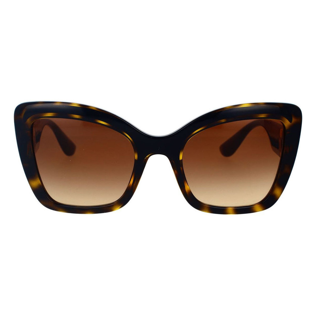 Zegarki & Biżuteria  okulary przeciwsłoneczne D&G Occhiali da Sole Dolce&Gabbana DG6170 330613 Brązowy
