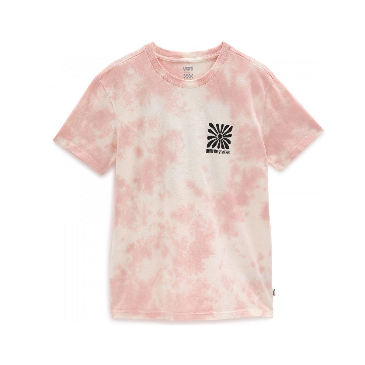 tekstylia Męskie T-shirty i Koszulki polo Vans Divine energy bff tee Różowy