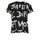 tekstylia Damskie T-shirty z krótkim rękawem Desigual ENYA Czarny / Biały