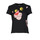 tekstylia Damskie T-shirty z krótkim rękawem Desigual HELLO PINK PANTHER Czarny