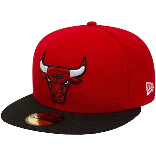 Dodatki Męskie Czapki z daszkiem New-Era Chicago Bulls NBA Basic Cap Czerwony