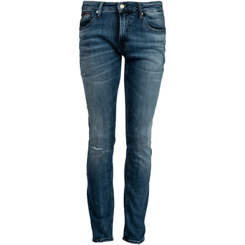 tekstylia Męskie Spodnie z pięcioma kieszeniami Tommy Hilfiger DM0DM06880 | Scanton Dynamic Stretch Niebieski
