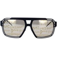 Zegarki & Biżuteria  okulary przeciwsłoneczne D&G Occhiali da Sole Dolce&Gabbana DG2270 1106K1 Czarny