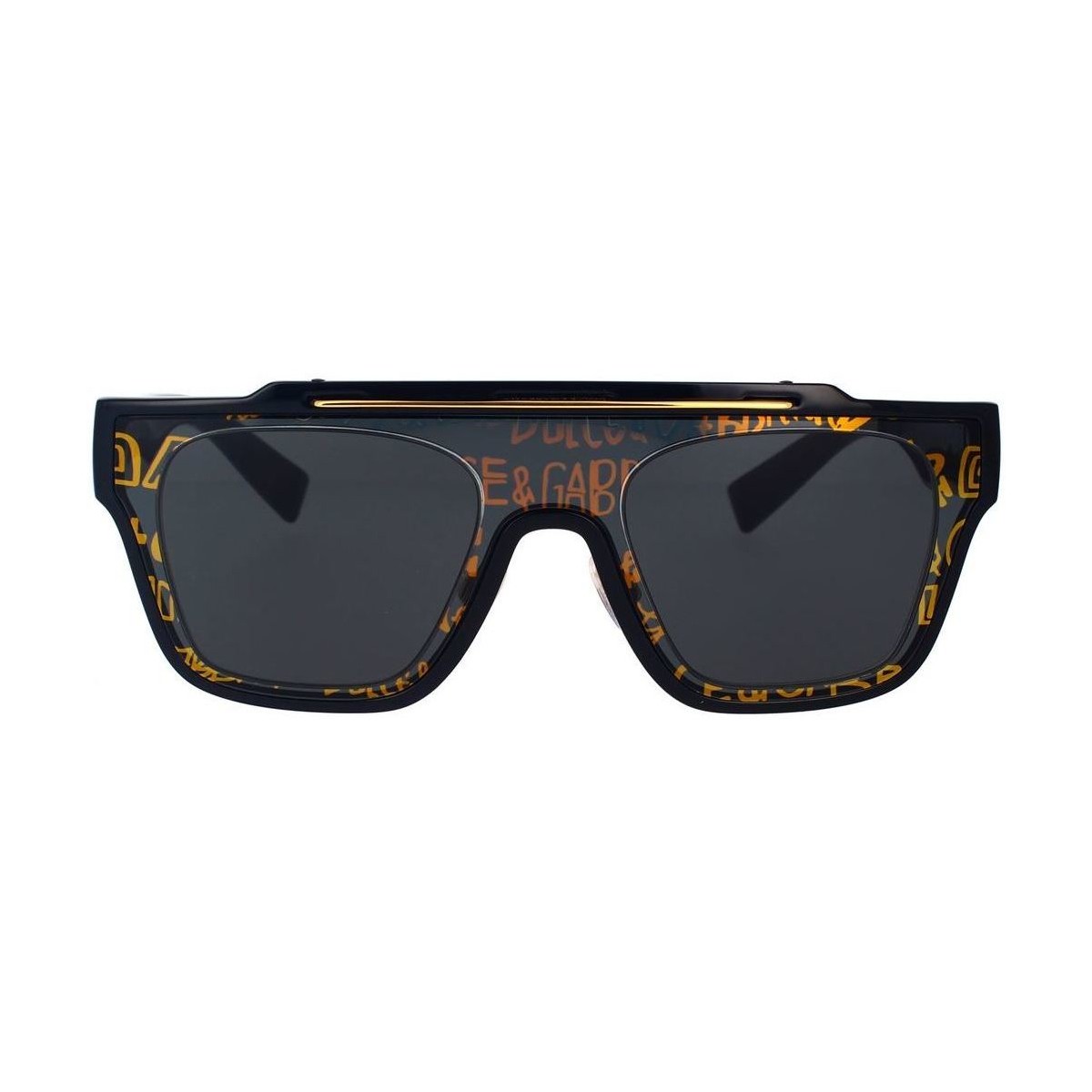 Zegarki & Biżuteria  okulary przeciwsłoneczne D&G Occhiali da Sole  DG6125 327787 Czarny
