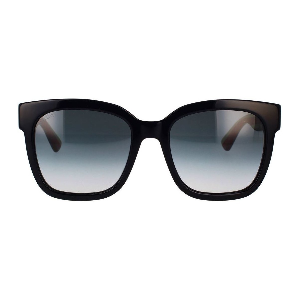 Zegarki & Biżuteria  Damskie okulary przeciwsłoneczne Gucci Occhiali da Sole  GG0034SN 002 Czarny