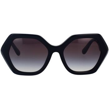 Zegarki & Biżuteria  Damskie okulary przeciwsłoneczne D&G Occhiali da Sole Dolce&Gabbana DG4406 501/8G Czarny