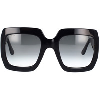 Zegarki & Biżuteria  Damskie okulary przeciwsłoneczne Gucci Occhiali da sole  GG0053SN 001 Czarny