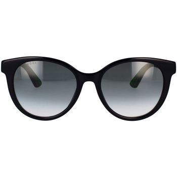 Zegarki & Biżuteria  Damskie okulary przeciwsłoneczne Gucci Occhiali da Sole  GG0702SKN 004 Czarny