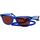Zegarki & Biżuteria  okulary przeciwsłoneczne Ray-ban Occhiali da Sole  Wayfarer RB2140 6587C5 Laccetto Niebieski