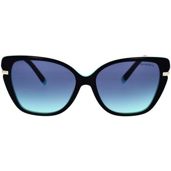 Zegarki & Biżuteria  Damskie okulary przeciwsłoneczne Tiffany Occhiali da Sole  TF4190 80559S Czarny