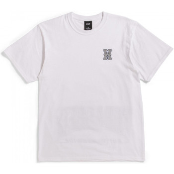 tekstylia Męskie T-shirty z krótkim rękawem Huf T-shirt high point ss Biały
