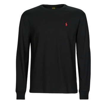 tekstylia Męskie T-shirty z długim rękawem Polo Ralph Lauren SSCNM2-SHORT SLEEVE-T-SHIRT Czarny / Rl / Czarny