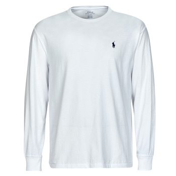 tekstylia Męskie T-shirty z długim rękawem Polo Ralph Lauren SSCNM2-SHORT SLEEVE-T-SHIRT Biały / Biały