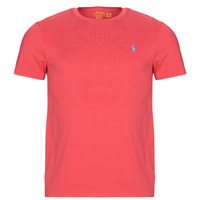tekstylia Męskie T-shirty z krótkim rękawem Polo Ralph Lauren SSCNCMSLM2-SHORT SLEEVE-T-SHIRT Czerwony