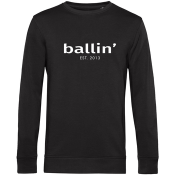 tekstylia Męskie Bluzy Ballin Est. 2013 Basic Sweater Czarny