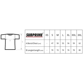Subprime Shirt Stripe Navy Niebieski