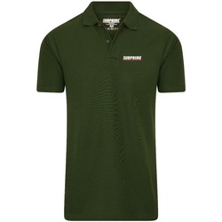 tekstylia Męskie Koszulki polo z krótkim rękawem Subprime Polo Stripe Army Zielony