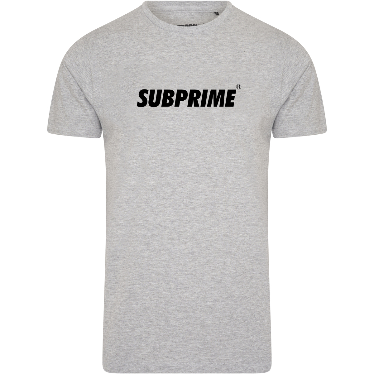 tekstylia Męskie T-shirty z krótkim rękawem Subprime Shirt Basic Grey Szary
