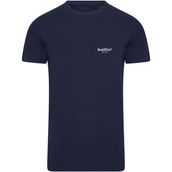 tekstylia Męskie T-shirty z krótkim rękawem Ballin Est. 2013 Small Logo Shirt Niebieski